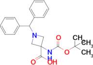 3-{[(tert-Butoxy)carbonyl]amino}-1-(diphenylmethyl)azetidine-3-carboxylic acid