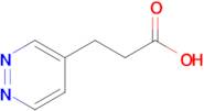 3-(Pyridazin-4-yl)propanoic acid