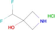3-(Difluoromethyl)azetidin-3-ol hydrochloride