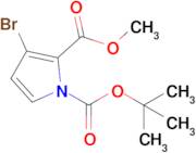 1-tert-Butyl 2-methyl 3-bromo-1H-pyrrole-1,2-dicarboxylate