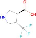 (3S,4S)-4-(Trifluoromethyl)pyrrolidine-3-carboxylic acid