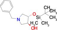 (3S,4S)-1-Benzyl-4-[(tert-butyldimethylsilyl)oxy]pyrrolidin-3-ol