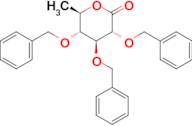 (3R,4S,5R,6R)-3,4,5-Tris(benzyloxy)-tetrahydro-6-methylpyran-2-one