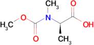 (2R)-2-[(Methoxycarbonyl)(methyl)amino]propanoic acid