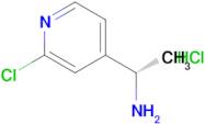 (1S)-1-(2-Chloropyridin-4-yl)ethan-1-amine hydrochloride