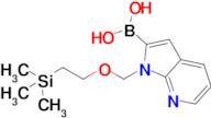 (1-((2-(Trimethylsilyl)ethoxy)methyl)-1H-pyrrolo[2,3-b]pyridin-2-yl)boronic acid