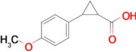 2-(4-Methoxyphenyl)cyclopropane-1-carboxylic acid