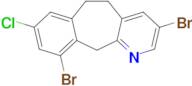 3,10-Dibromo-8-chloro-6,11-dihydro-5H-benzo[5,6]cyclohepta[1,2-b]pyridine