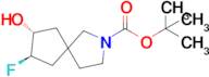 tert-Butyl (7R,8R)-7-fluoro-8-hydroxy-2-azaspiro[4.4]nonane-2-carboxylate