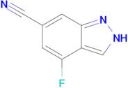 4-fluoro-2H-indazole-6-carbonitrile