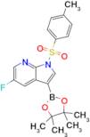 5-Fluoro-3-(4,4,5,5-tetramethyl-1,3,2-dioxaborolan-2-yl)-1-tosyl-1H-pyrrolo[2,3-b]pyridine