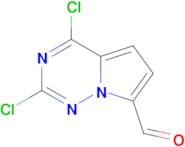 2,4-Dichloropyrrolo[2,1-f][1,2,4]triazine-7-carbaldehyde