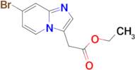 Ethyl 2-{7-bromoimidazo[1,2-a]pyridin-3-yl}acetate