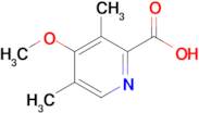 4-Methoxy-3,5-dimethylpyridine-2-carboxylic acid