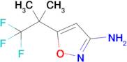 5-(1,1,1-Trifluoro-2-methylpropan-2-yl)-1,2-oxazol-3-amine