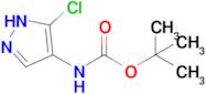 tert-butyl N-(5-chloro-1H-pyrazol-4-yl)carbamate