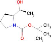 Tert-Butyl (2S)-2-[(1S)-1-hydroxyethyl]pyrrolidine-1-carboxylate