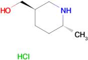 [(3R,6R)-6-methylpiperidin-3-yl]methanol hydrochloride