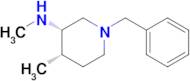 (3S,4S)-1-Benzyl-N,4-dimethylpiperidin-3-amine
