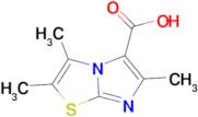 2,3,6-Trimethylimidazo[2,1-b]thiazole-5-carboxylic acid