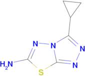 3-Cyclopropyl-[1,2,4]triazolo[3,4-b][1,3,4]thiadiazol-6-amine