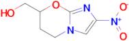 (2-Nitro-6,7-dihydro-5H-imidazo[2,1-b][1,3]oxazin-7-yl)methanol