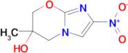 6-Methyl-2-nitro-6,7-dihydro-5H-imidazo[2,1-b][1,3]oxazin-6-ol