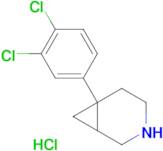 6-(3,4-Dichlorophenyl)-3-azabicyclo[4.1.0]heptane hydrochloride