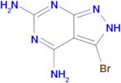 3-bromo-2H-pyrazolo[3,4-d]pyrimidine-4,6-diamine