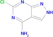 6-chloro-2H-pyrazolo[3,4-d]pyrimidin-4-amine