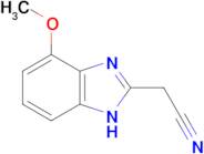 2-(4-methoxy-1H-1,3-benzodiazol-2-yl)acetonitrile