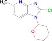 2-Chloro-5-methyl-1-(tetrahydro-2H-pyran-2-yl)-1H-imidazo[4,5-b]pyridine