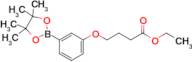 Ethyl 4-(3-(4,4,5,5-tetramethyl-1,3,2-dioxaborolan-2-yl)phenoxy)butanoate