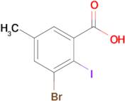 3-Bromo-2-iodo-5-methylbenzoic acid