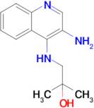 1-((3-Aminoquinolin-4-yl)amino)-2-methylpropan-2-ol