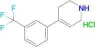 4-(3-(Trifluoromethyl)phenyl)-1,2,3,6-tetrahydropyridine hydrochloride