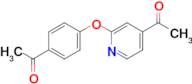 4-Acetyl-2-(4-acetylphenoxy) pyridine