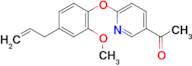 5-Acetyl-2-(4-allyl-2-methoxyphenoxy) pyridine