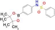 N-(4-(4,4,5,5-Tetramethyl-1,3,2-dioxaborolan-2-yl)phenyl)benzenesulfonamide