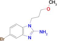 5-Bromo-1-(3-methoxypropyl)-1H-benzo[d]imidazol-2-amine