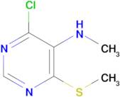 4-Chloro-N-methyl-6-(methylthio)pyrimidin-5-amine