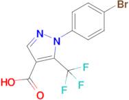 1-(4-Bromophenyl)-5-(trifluoromethyl)-1H-pyrazole-4-carboxylic acid