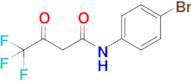 N-(4-Bromophenyl)-4,4,4-trifluoro-3-oxobutanamide