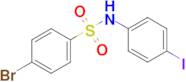 4-Bromo-N-(4-iodophenyl)benzenesulfonamide