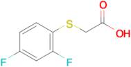 2-(2,4-Difluorophenyl)sulfanylacetic acid