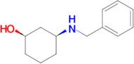 (1R,3S)-3-(Benzylamino)cyclohexan-1-ol