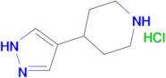 4-(1H-Pyrazol-4-yl)piperidine hydrochloride