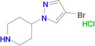 4-(4-Bromo-1H-pyrazol-1-yl)piperidine hydrochloride