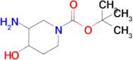 tert-Butyl 3-amino-4-hydroxypiperidine-1-carboxylate