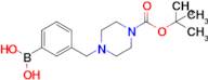 (3-((4-(tert-Butoxycarbonyl)piperazin-1-yl)methyl)phenyl)boronic acid